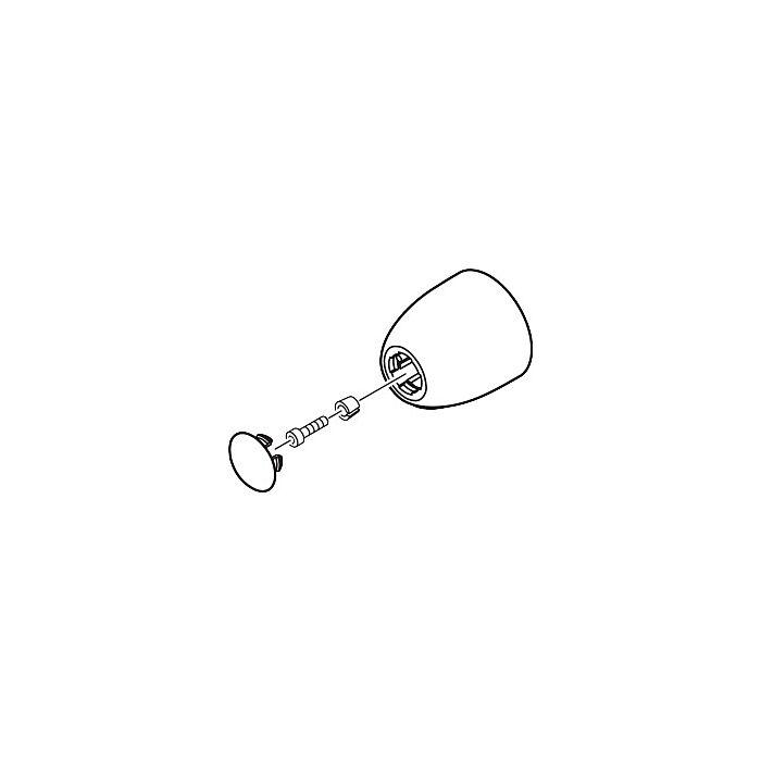 hansgrohe Griff Ecostat 1001 T42 chrom 97162000