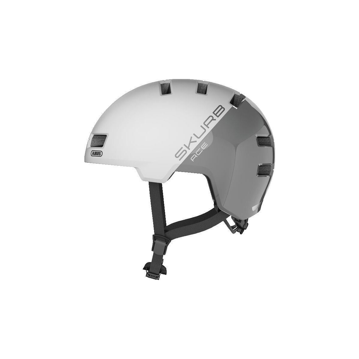 Abus Skurb ACE silver white M 40395