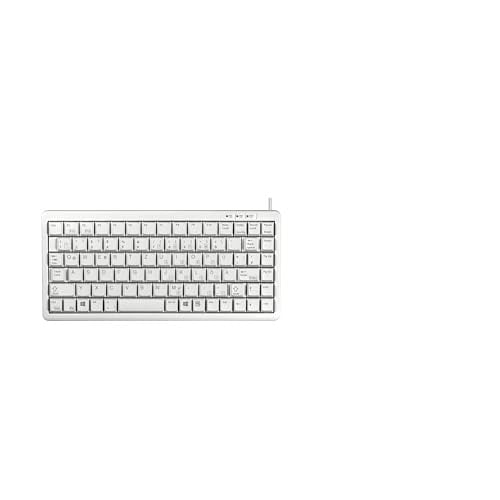 CHERRY G84-4100 Compact mechanisch toetsenbord USB QWERTZ Duits grijs