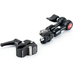 Manfrotto Micro Friktionsarm Nano Clamp, Stativ Zubehör, Schwarz
