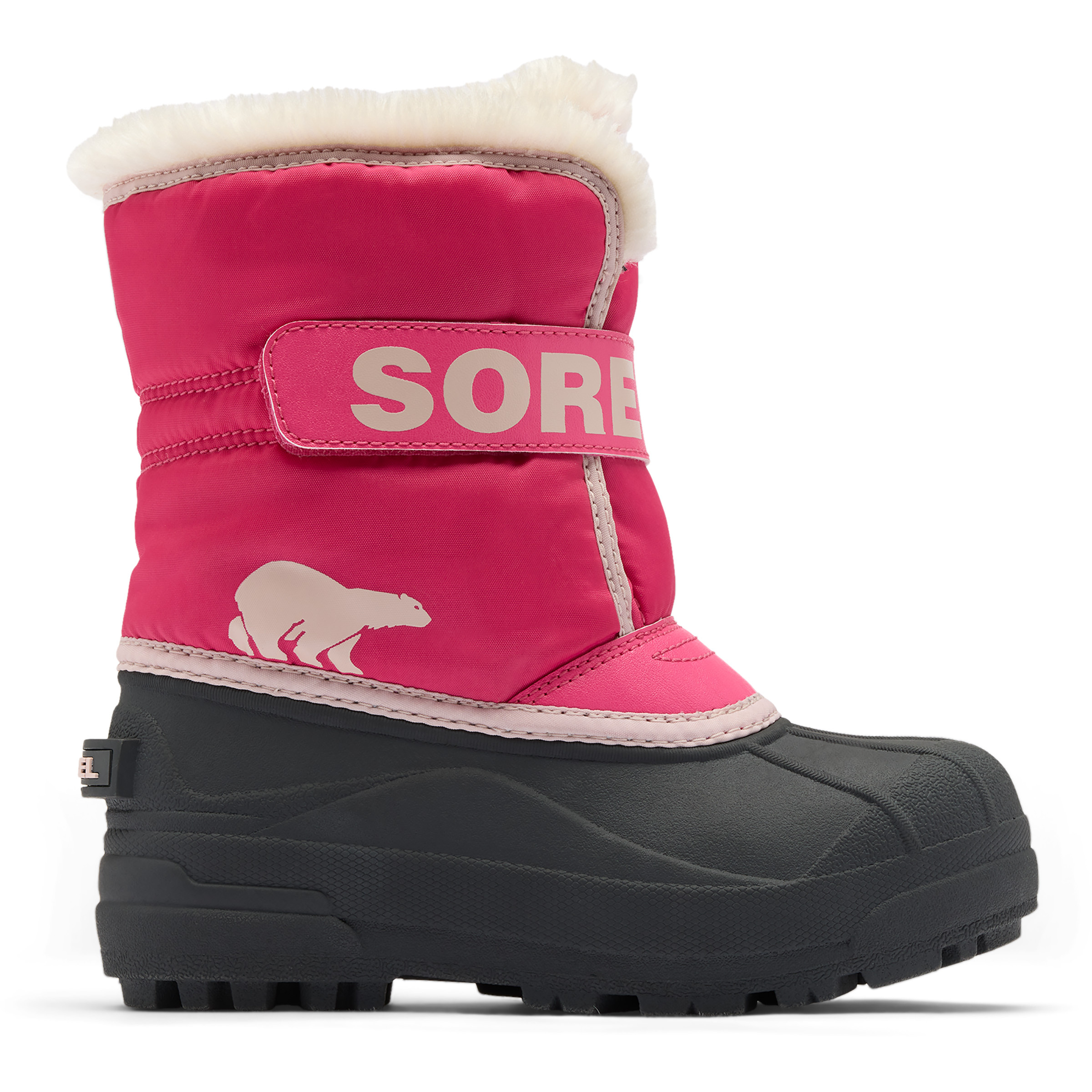Sorel Little Kids Snow Commander Kinder Winterschuhe & Winterstiefel pink Größe 29 Lifestyle Wasserabweisend