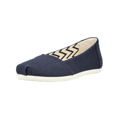 Ballerina TOMS "TOMS Ballerinas Textil", Damen, Gr. 38, Textil, blau (navy), Schuhe Ballerina