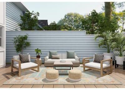 Amer Rugs Bohdanna Bordered Indoor/Outdoor Tropical Area Rug
