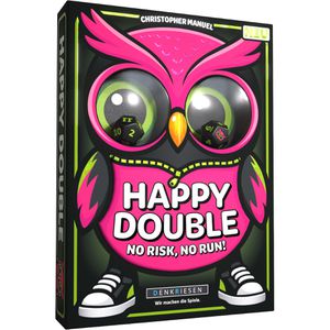 Denkriesen Würfelspiel HD5001, Happy Double - No Risk, No Run, ab 7 Jahre, 2-8 Spieler