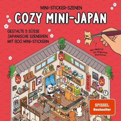Mini-Sticker-Szenen - Cozy Mini-Japan I 3D-Sticker, Taschenbuch von , Naumann & Göbel, 978-3-625-30000-7
