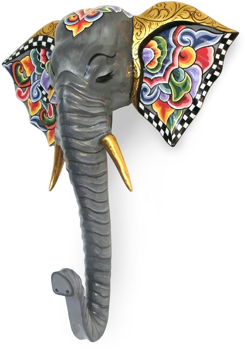 Toms Drag Wanddecoratie Olifant Alexander