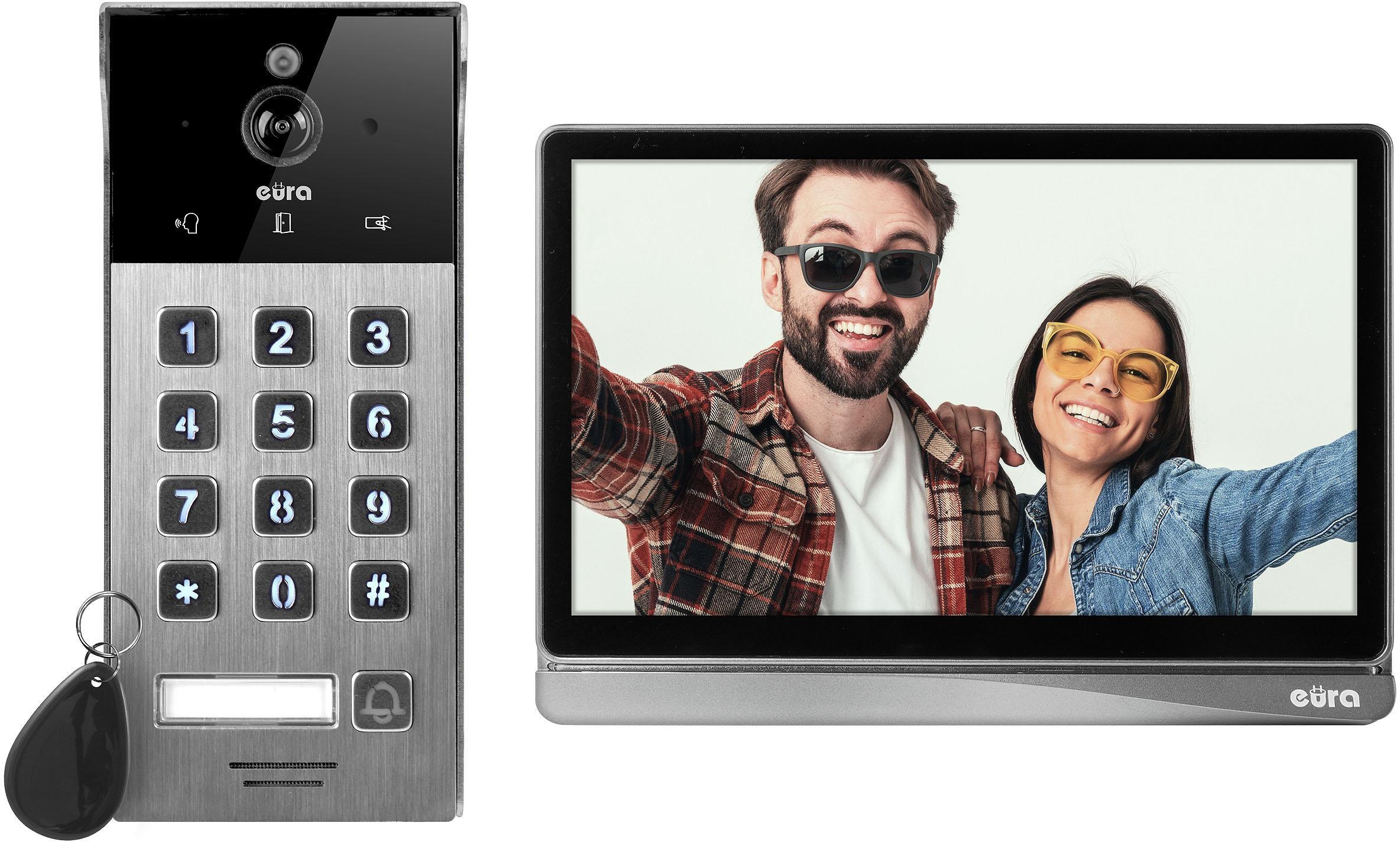 EURA VDP-30C5 Tuya WLAN-Video-Türsprechanlage mit 8-Zoll-Touchmonitor