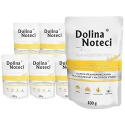 Dolina Noteci PREMIUM JUNIOR reich an Hühner- und Kälberlebermägen- Beutel 10x100g