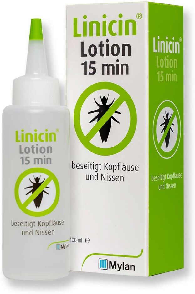 Linicin Lotion-Mittel zur Behandlung von Kopfläusen