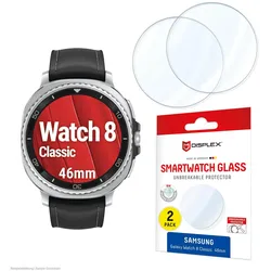DISPLEX Unzerbrechliches Smartwatch Glass für Samsung Galaxy Watch 8 Classic (46mm)