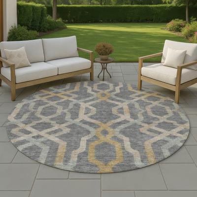 Addison Rugs Machine Washable Indoor/ Outdoor Geo Martin Chantille Rug