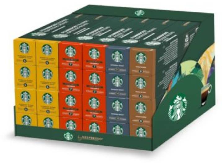 Nestle - Capsules Starbucks By Nespresso Mix Boites X24