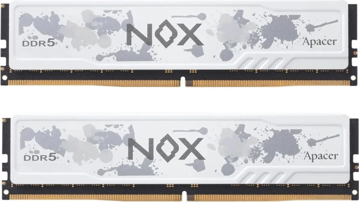 Apacer NOX WHITE 32GB KIT DDR5 6000MHz CL38 DDR5