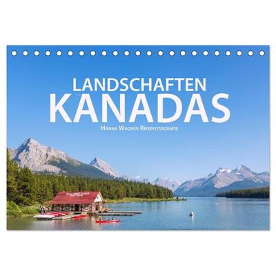 Landschaften Kanadas (Tischkalender 2027 DIN A5 quer), CALVENDO Monatskalender