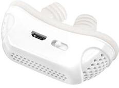 Uplifted Goods Adjustable Electric Anti Snoring Solution For Better Sleep white