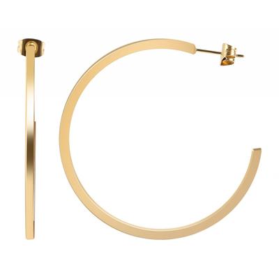 Paar Ohrhänger ADELIA´S "Damen Ohrstecker aus Edelstahl", gold, Ohrringe, Damen, Damen, Edelstahl