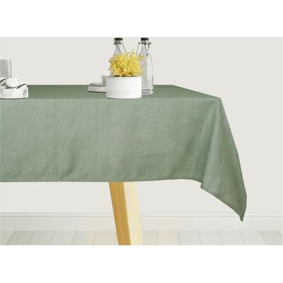 Tischdecke OTTO HOME "Aolva" Gr. 2, grün (matte grün), B:170cm L:130cm, Polyester, Tischdecken, Tischdecke, verschiedene Größen, moderner Uni, Esszimmer, Küche