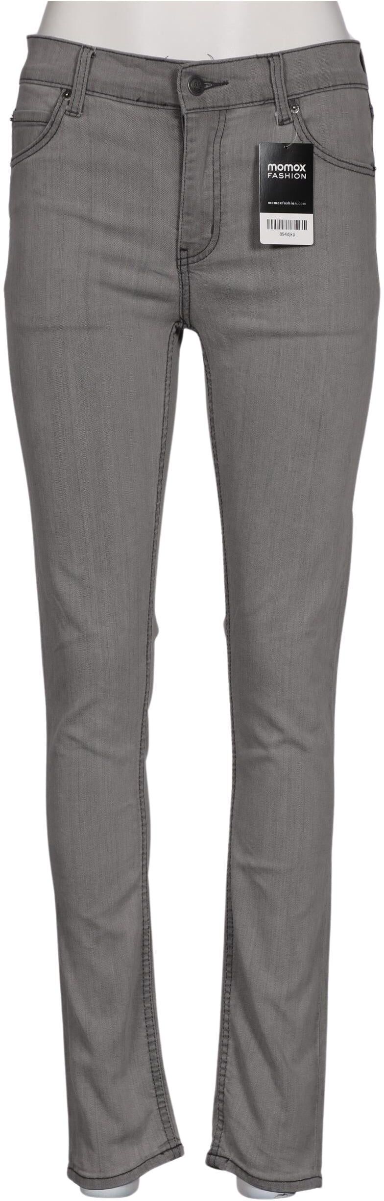 Cheap Monday Damen Jeans, Grau, Gr. W30, Baumwolle / Elasthan / Synthetik - Second Hand