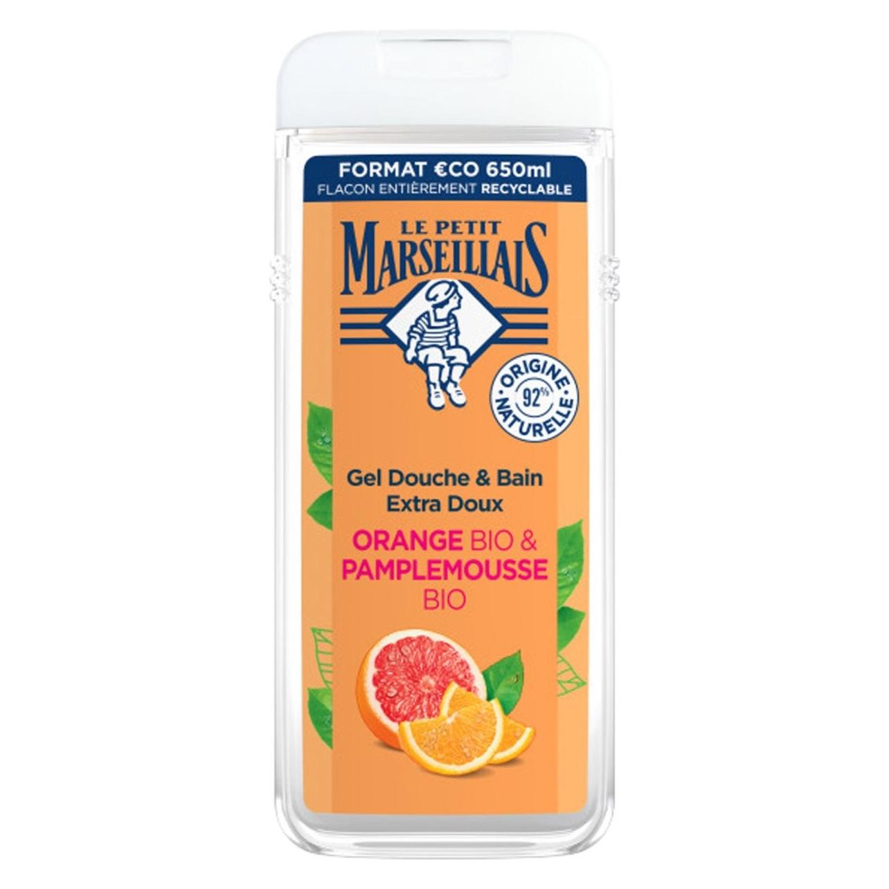 Le Petit Marseillais And Bath Bio Grapefruit And Bio Orange 650Ml (650 ml) (3574661701868)