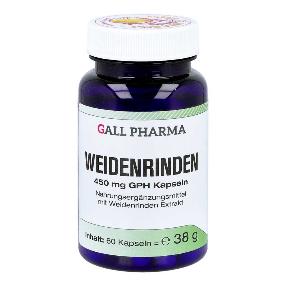 Hecht-Pharma GmbH Weidenrinden 450 mg Gph Kapseln 15294763