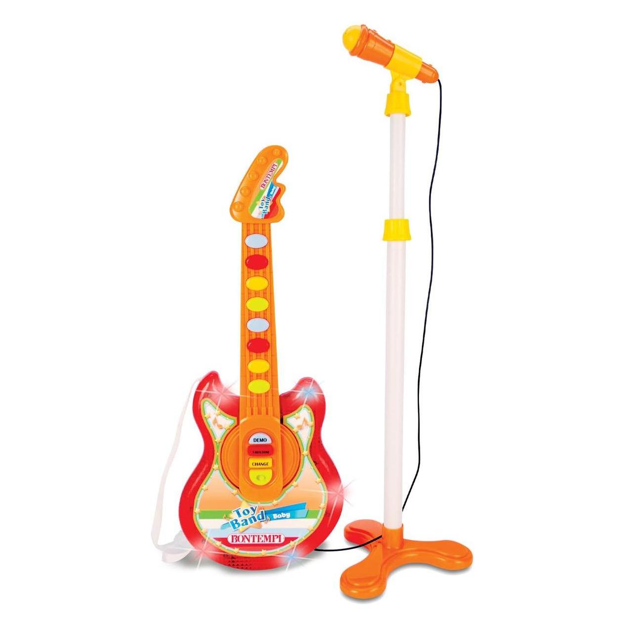 Bontempi Baby E-Gitarre mit Mikrofon 19113 (041-245025)