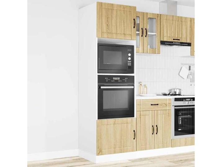Armoires de four 2 pcs - STAR - Meuble à four - Kalmar chêne sonoma - bois d'ingénierie LL49