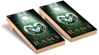 Skip's Garage Colorado State Rams Museum Cornhole Board Set