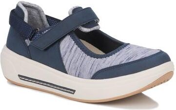 Women's Janice Stretch Mary Jane by Drew in Navy (Size 8 1/2 M)