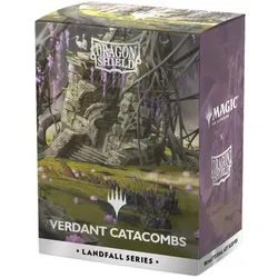 Dragon Shield X Magic: The Gathering - Verdant Catacomb - Matte Dual sleeves Landfall Series