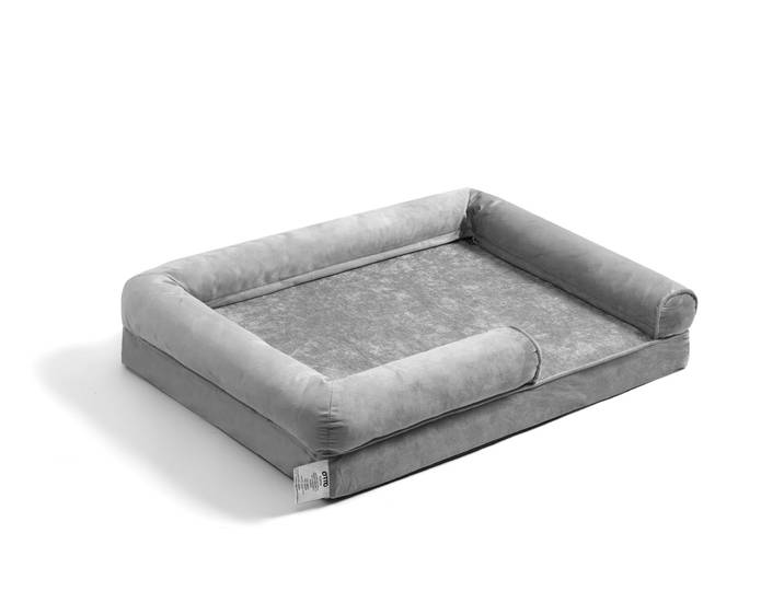Hundebett OTTO HOME Dreamy , grau, B/H/L: 80cm x 16cm x 60cm, Tierbetten, Hundebett, Orthopädischer Komfort für erholsamen Schlaf