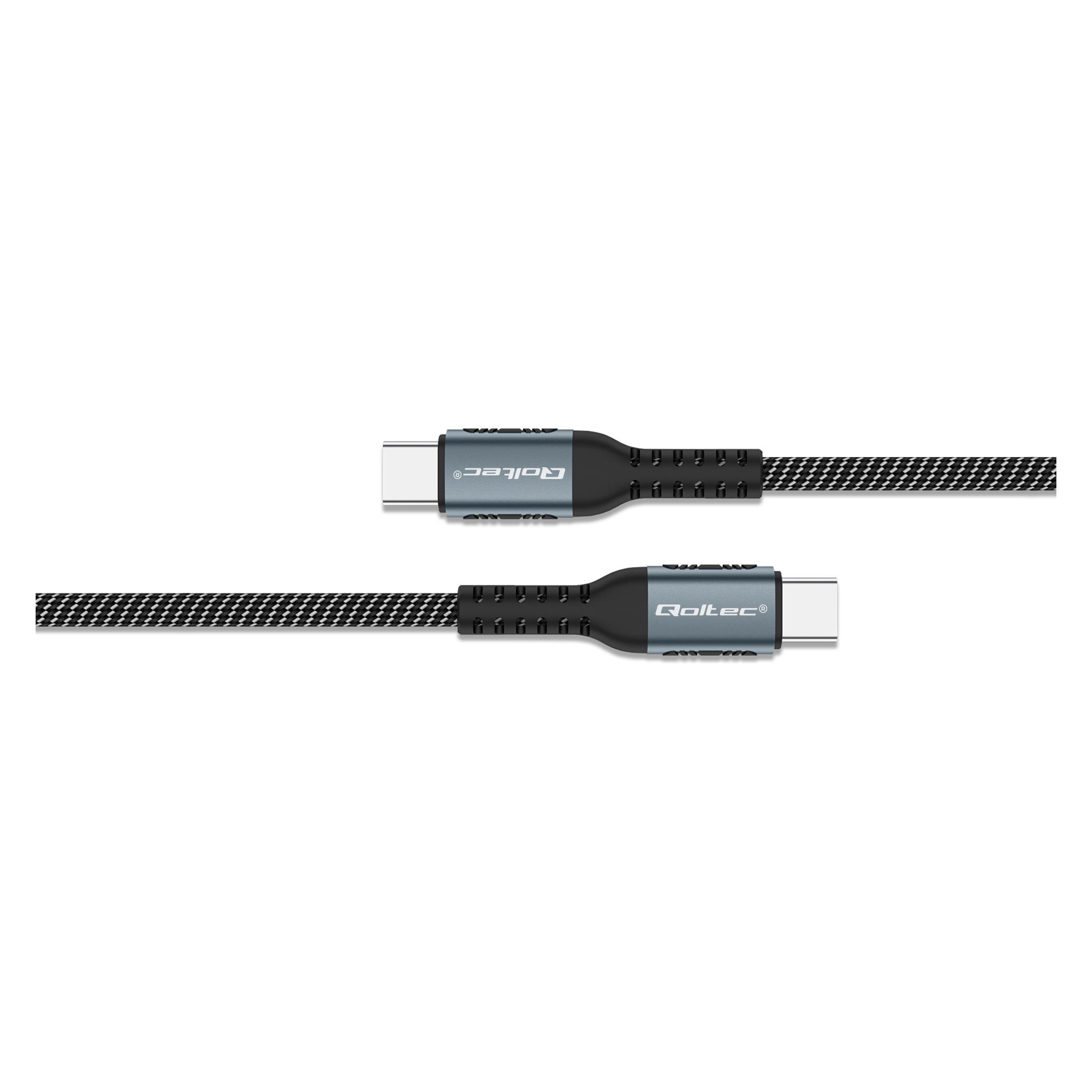 Qoltec 52358 USB 2.0 type C Cable (1.50 m, USB 2.0, 100 W) (52358)