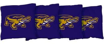 Skip's Garage San Francisco State Gators Purple Cornhole Bags