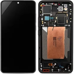 Xiaomi Display + Rahmen 15 schwarz 560061000O300 (Display, Xiaomi 15), Mobilgerät Ersatzteile, Schwarz