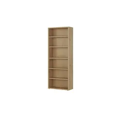 Regal   ¦ holzfarben ¦ Maße (cm): B: 81,6 H: 217 T: 35.7