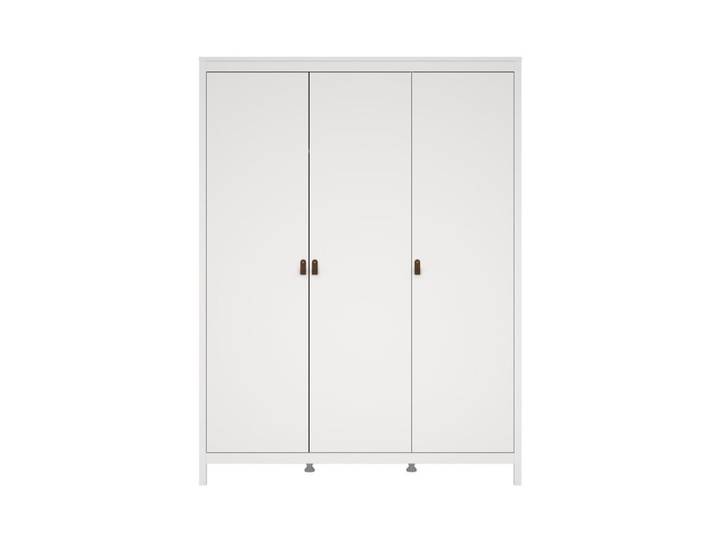 Armoire 3 portes l150 cm - blanc