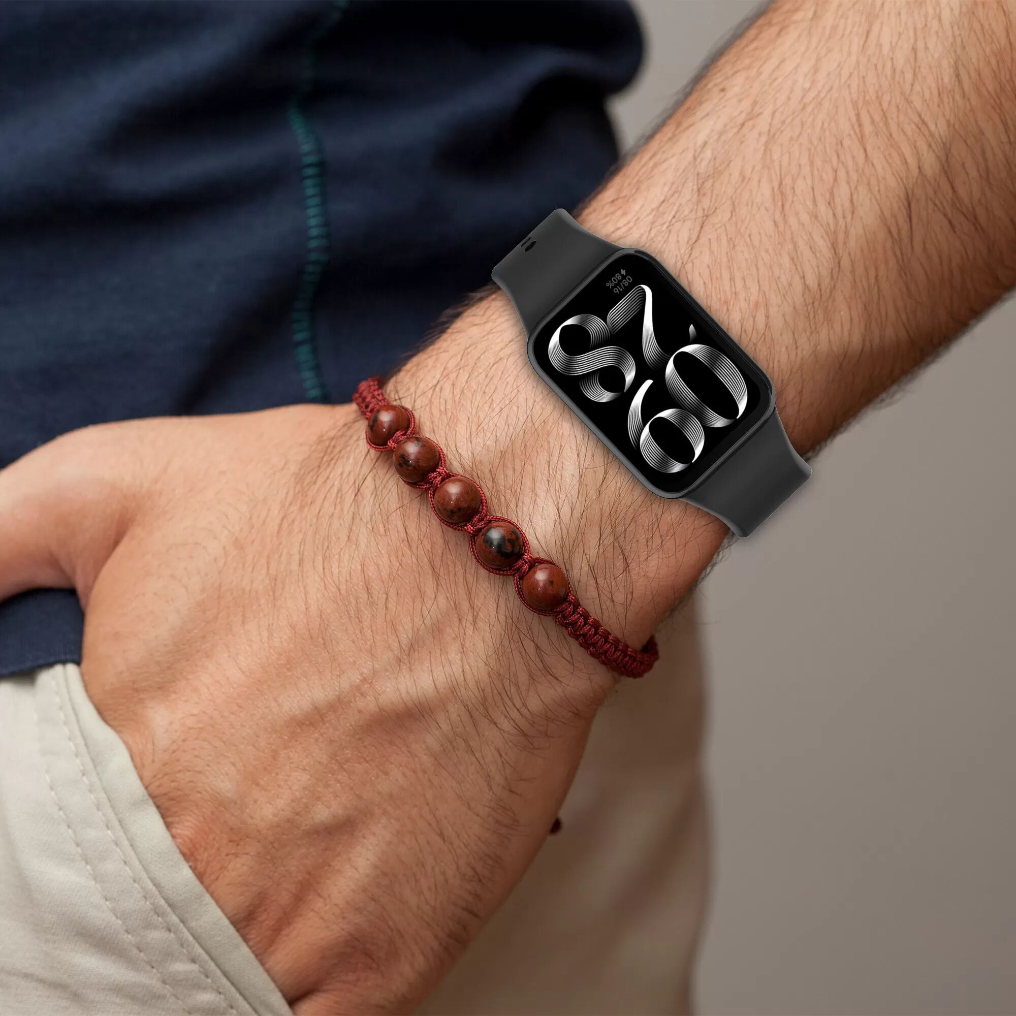 INF Uhrenarmband für Xiaomi Band 9 Pro Schwarz