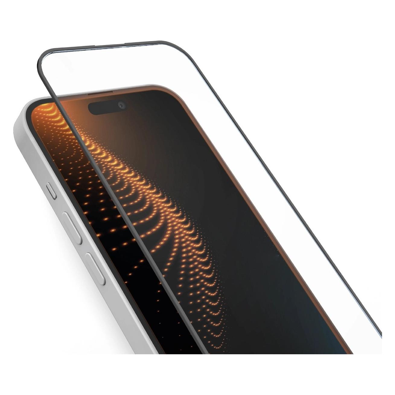 SBS Extrem widerstandsfähiges Glas für iPhone 16 Plus mit D3O-Technologie (1 Stk., Apple iPhone 15 Plus, Apple iPhone 15 Pro Max, Apple iPhone 16 Plus) (TED3OSCRGLIP1667)