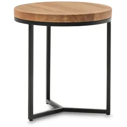 MAISON Couchtisch Milwaukee Holz Braun Eiche