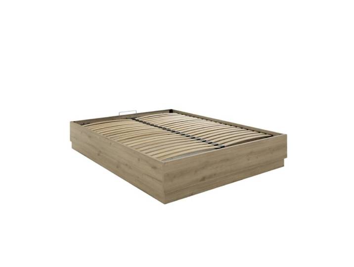 Lit coffre 160x200 Chêne Blond