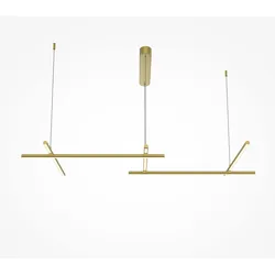 Pendelleuchte RADIANCE (LBH 121,40x54,30x310 cm) - LBH 121,40x54,30x310 cm