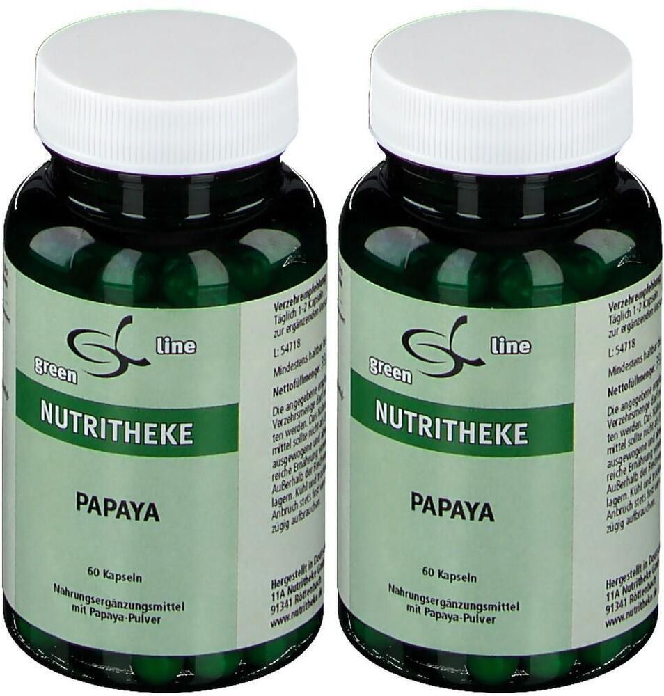 Nutritheke Papaya Kapseln 2x 2x60 St