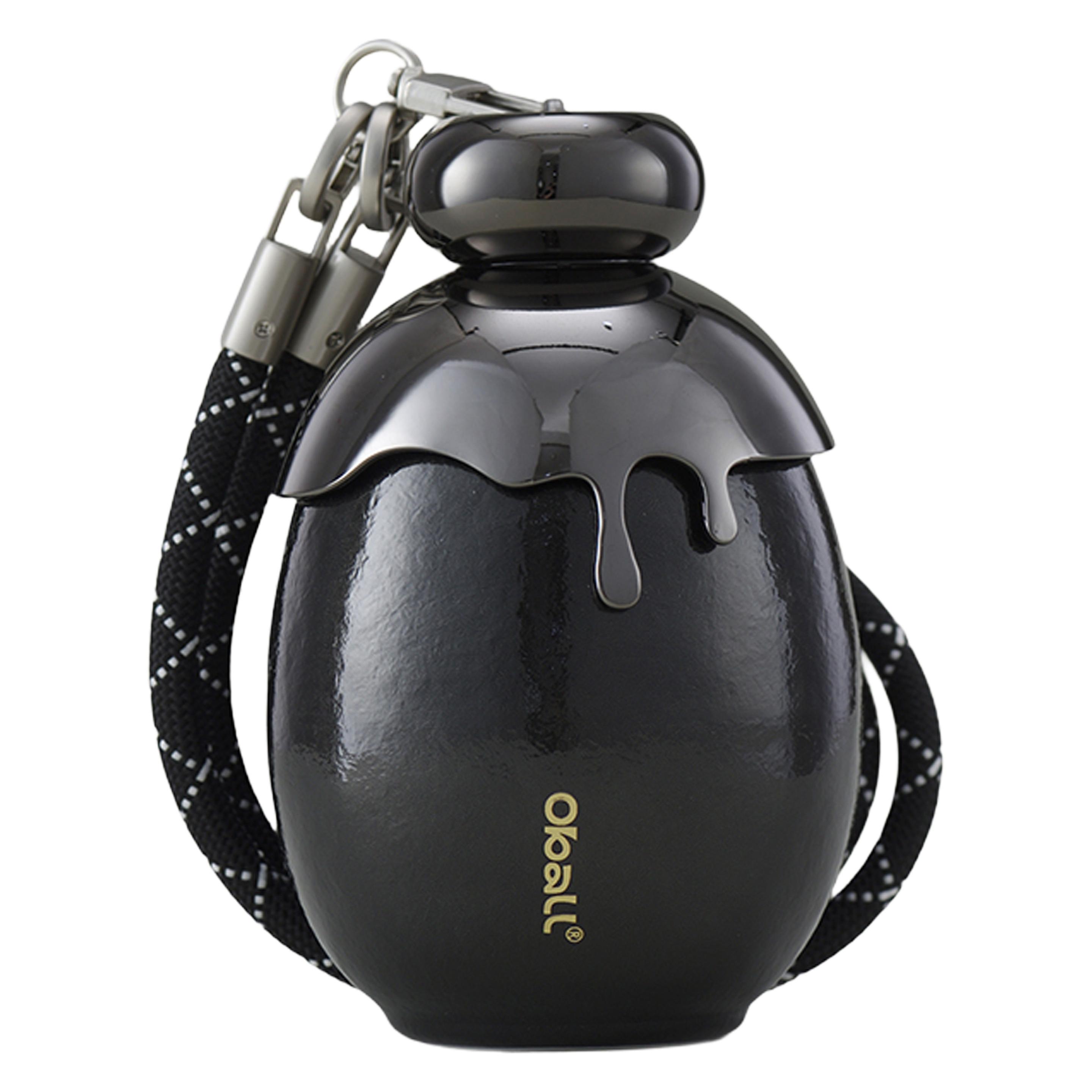 Oball Luxe Titanium Bottle 350 ml, black (0.35 l) (61000039)