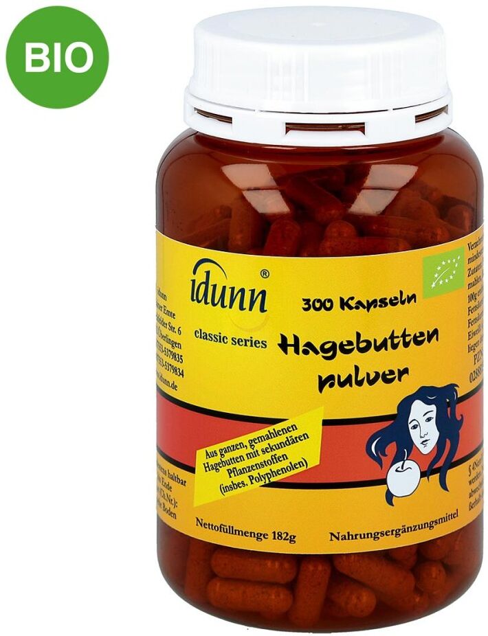 Hagebuttenpulver Kapseln