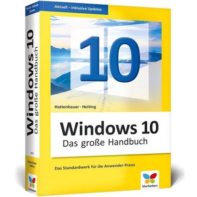 Windows 10, Paperback von Rainer Hattenhauer,Mareile Heiting, Vierfarben