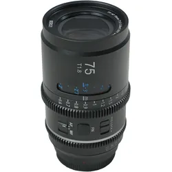 Sirui Astra Series 75mm T1.8 1.33X FullFrame Cine Lens (Z Mount Neutral Flare) (Nikon Z, Vollformat), Objektiv, Schwarz