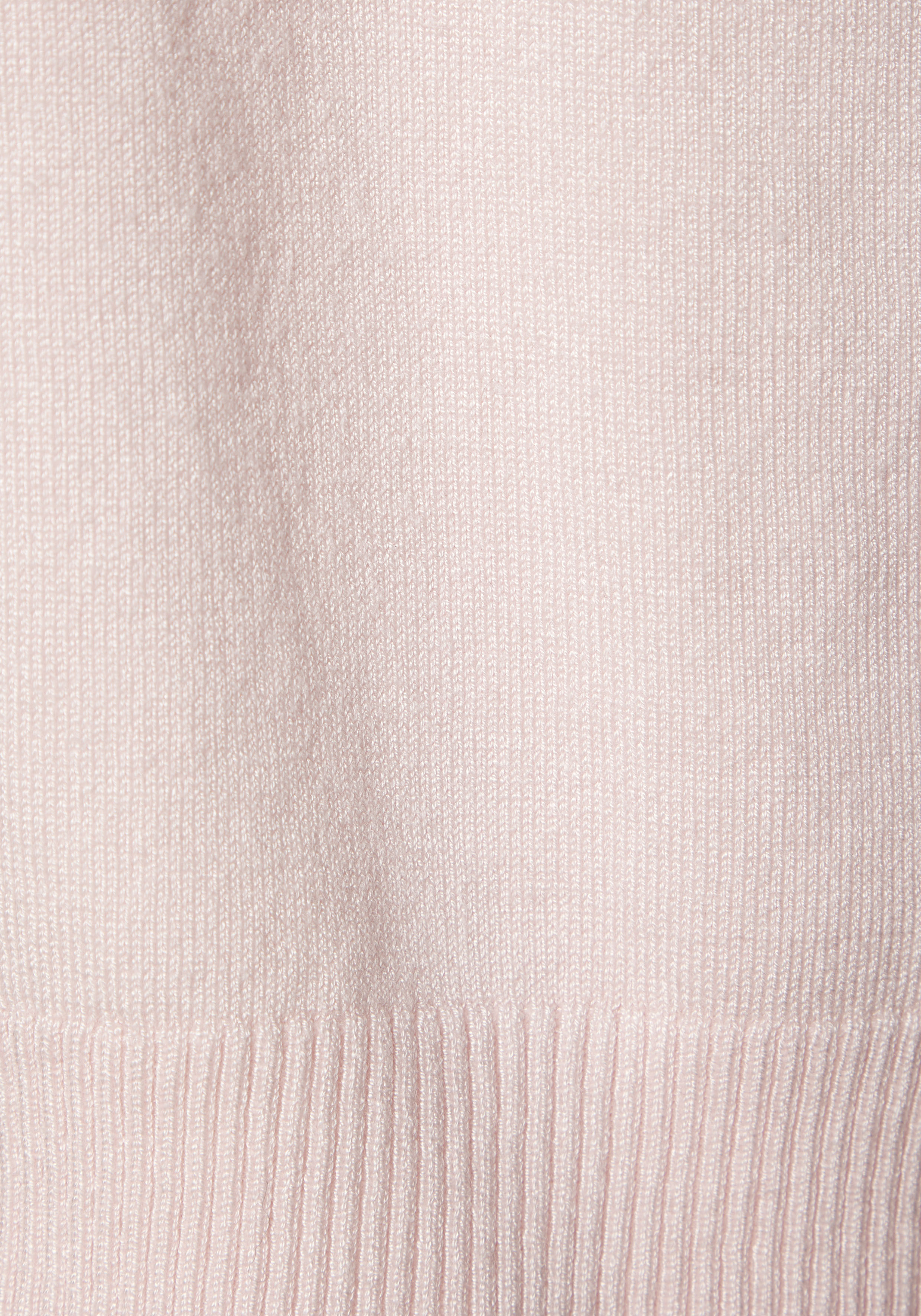 Cardigan LASCANA, Damen, Gr. 36/38, rosa (rosé), Feinstrick, Obermaterial: 70% Viskose, 30% Polyamid, unifarben, Basic, figurumspielend hüftlang, Strickjacken Cardigan, aus Feinstrick-Qualität, leichte Strickjacke, Basic rosé 36/38
