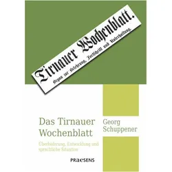 Das Tirnauer Wochenblatt, Fachbücher von Georg Schuppener