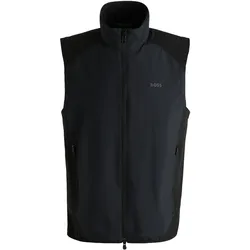 HUGO BOSS Weste Golf, schwarz