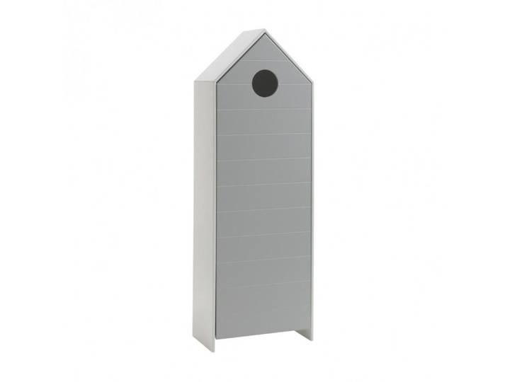 HAVRE - Armoire Cabane de Plage Grise 1 Porte