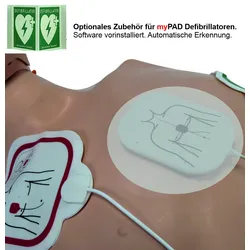 myPAD Herzdruckmassage-Feedbacksensor-Elektroden für Erwachsene & Kinder (ohne HLW!)